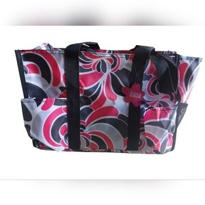 NEW Baby Bag | Diaper Bag | Red and Gray with Spacious Design